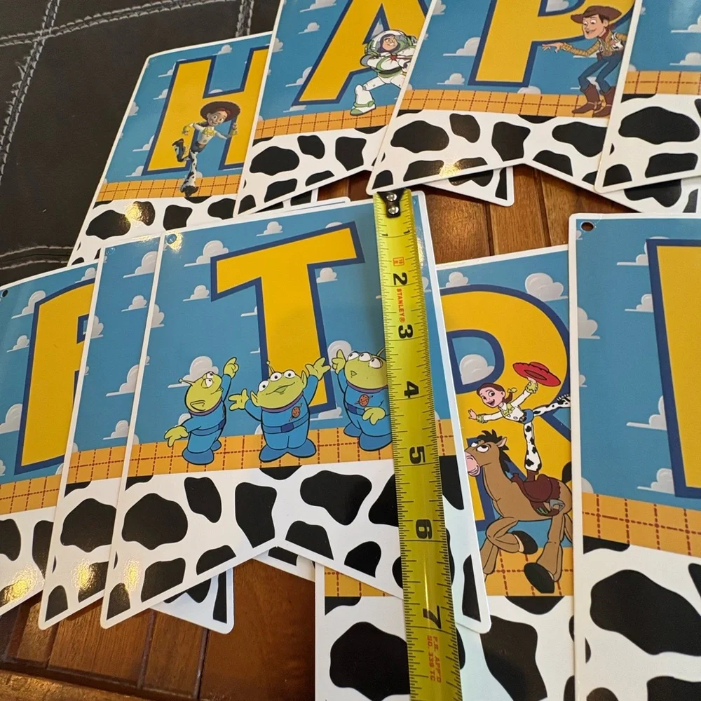Toy Story Themed Party Banner
